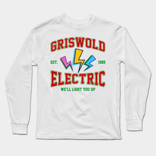 Christmas trees griswold electric Long Sleeve T-Shirt